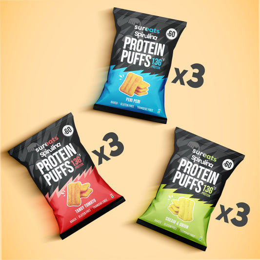 Mixed Pack of 9 | 3 x Peri Peri, 3 x Cream and Onion, 3 x Tangy Tomato